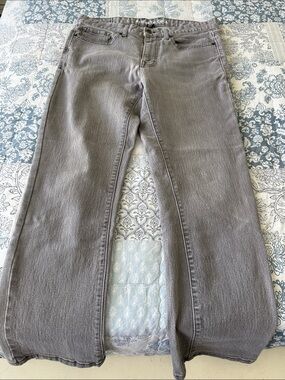 Men’s Kenneth Cole Gray Flare Jeans - Subtle Washed Finish